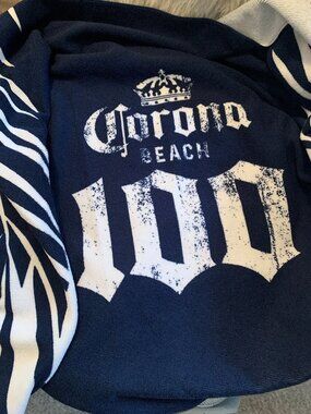 CORONA 28" X 48" COLLECTOR BEACH TOWEL